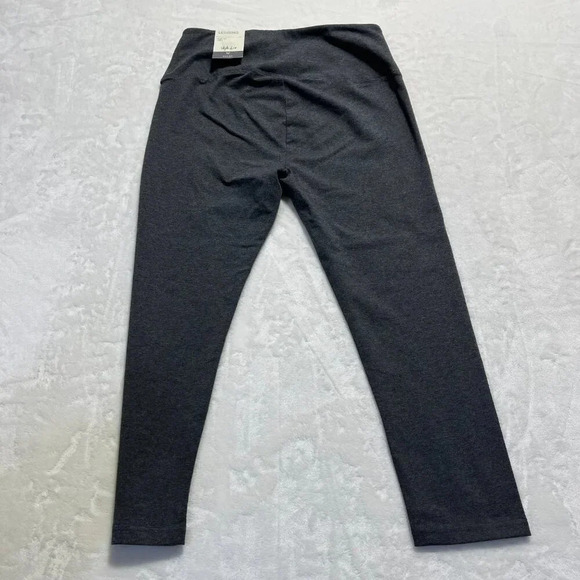 STYLE & CO Womens High Rise Capri Leggings Charcoal Medium - Picture 2 of 11